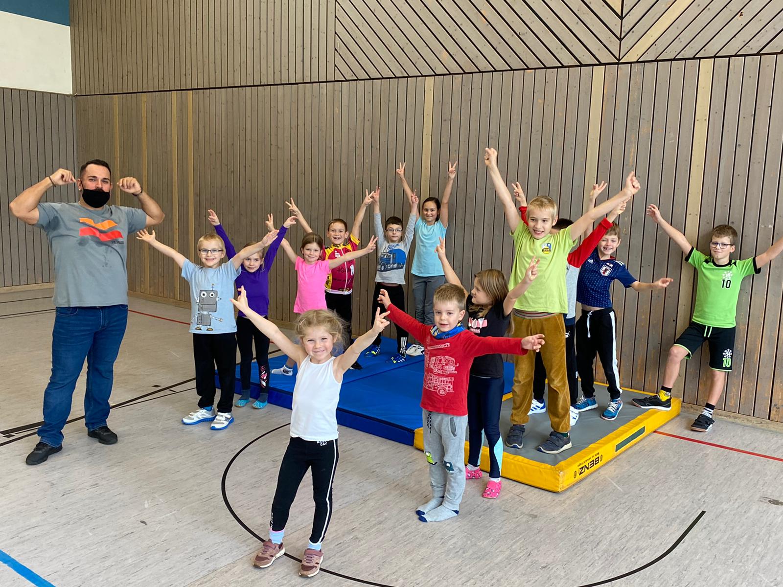 Hallentraining der jüngsten
